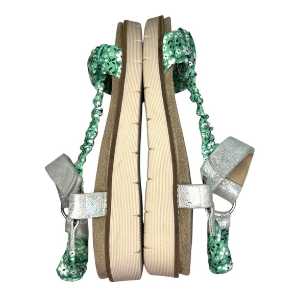 Diba Cloud Slip On Sandals Green Size 9 - Picture 4 of 7